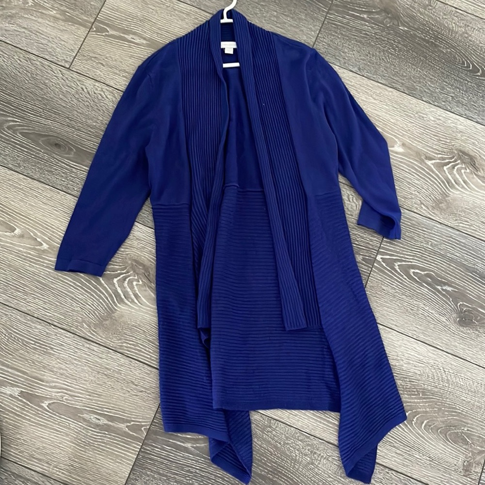 Blue duster